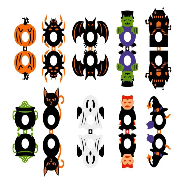 20 Halloween Candy Holders SVG Bundle