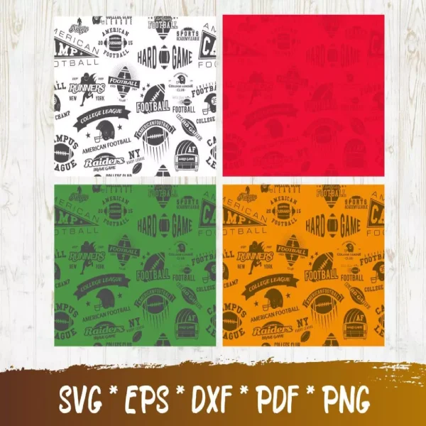 American Football SVG Bundle – 100+ Designs for Cricut & More