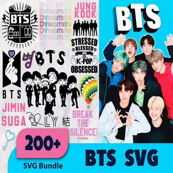 BTS SVG Bundle