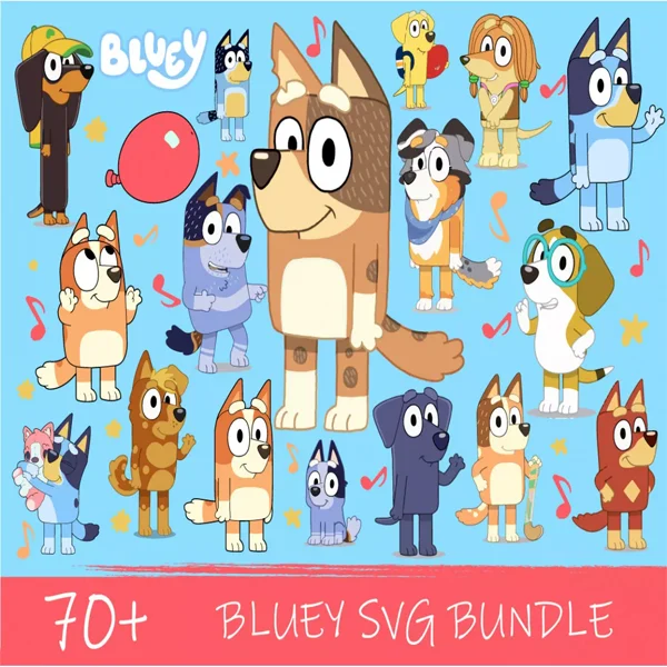 Bluey SVG Bundle