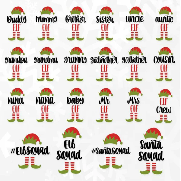 CHRISTMAS SVG Bundle, CHRISTMAS Clipart, Christmas Svg Files For Cricut, Christmas Svg Cut Files