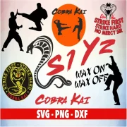 Cobra Kai SVG Bundle