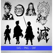 Demon Slayer SVG Bundle