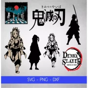 Demon Slayer SVG Bundle