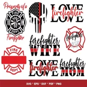 Firefighter SVG Bundle