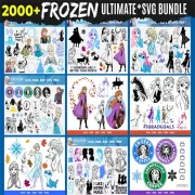 Frozen SVG Bundle