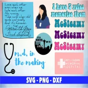 Greys Anatomy SVG Bundle