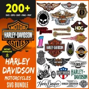 Harley Davidson SVG Bundle