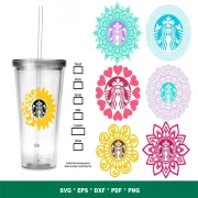 Starbucks Mandala SVG Bundle 200+