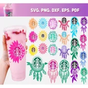 Starbucks SVG Bundle 200+