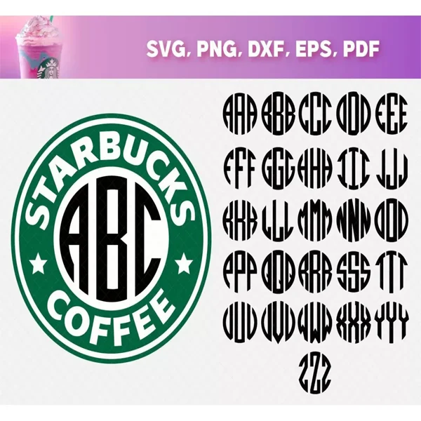 Starbucks SVG Bundle 200+