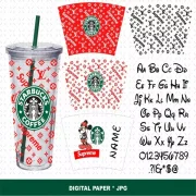 Starbucks Wrap Luxury SVG 270+