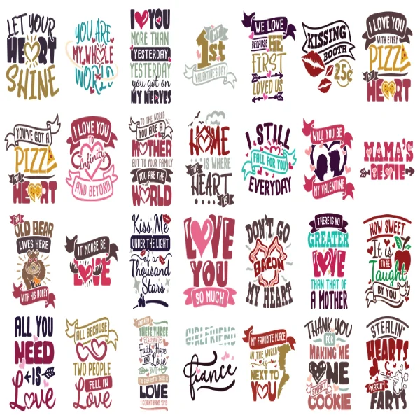 Valentine’s Day SVG Bundle