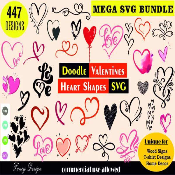 Valentine’s Day SVG Bundle