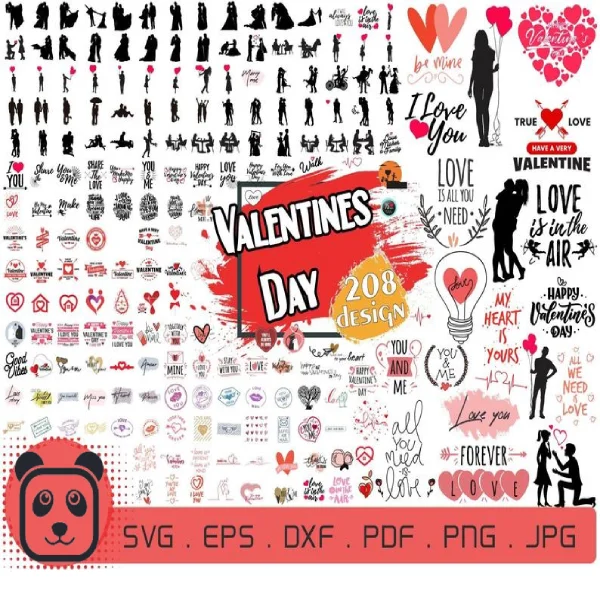 Valentine’s Day SVG Bundle