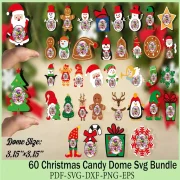 Christmas Candy Holders Bundle